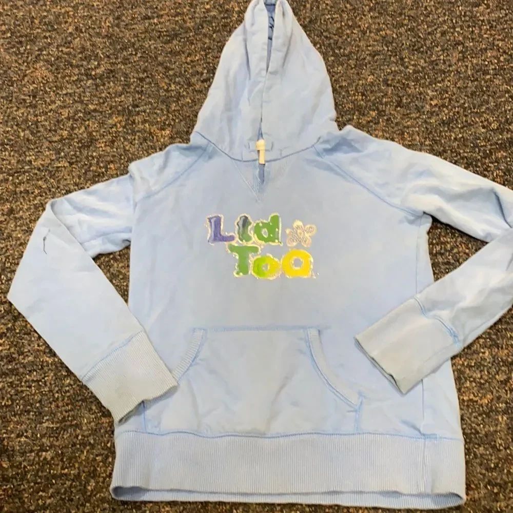 Limited Too Baby Blue embellished Hoodie sz. 12